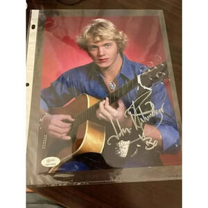 Dukes Of Hazzard John Schneider Signed Autographed